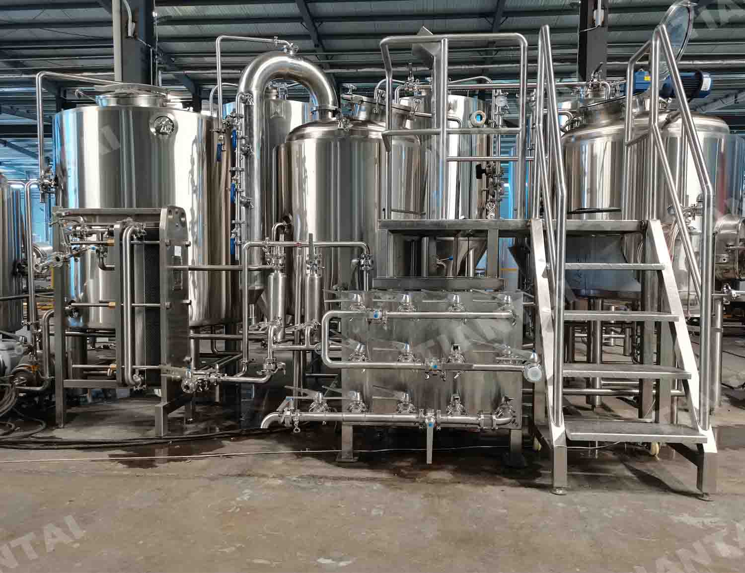 Latvia 500L beer brewing equipment for  brewpub